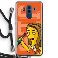 Jamie Lee Simpson: Huawei Mate 10 Pro Transparant Hoesje met koord