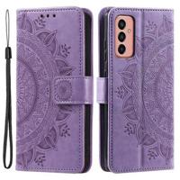 Samsung Galaxy A14 Mandala Series Wallet Case - Paars