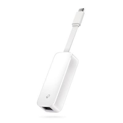 TP-Link UE300C USB Type-C naar RJ45 Gigabit Ethernet-netwerkadapter Wifi adapter Wit