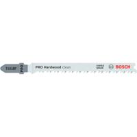 Bosch Accessories 2608634988 Decoupeerzaagblad T 101 BF, Clean for Hard Wood, verpakking van 25 stuks 25 stuk(s)