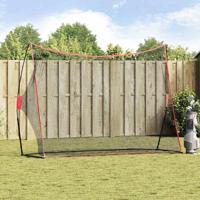 VidaXL Golf trainingshulpmiddel zwart 314 x 92 x 214 cm polyester