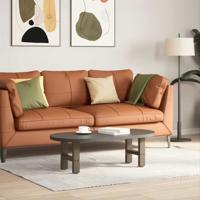 Salontafelpoten naturel staal 2 st 40x(30-31) cm staal