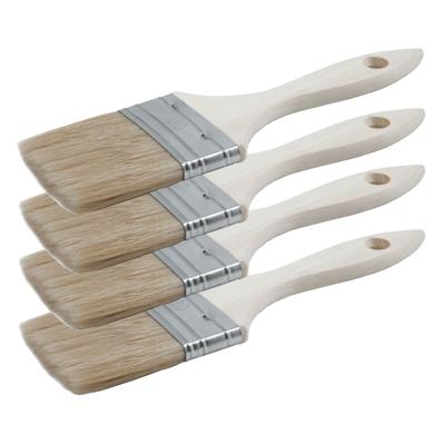 Sorex Verfkwasten - 6x - plat - 60 mm - kunststof - schilderen - voor alle soorten verf