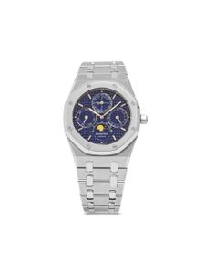 Audemars Piguet montre Royal Oak Perpetual Calendar 39 mm pre-owned (2005) - Bleu