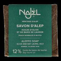 Aleppo zeep olijf olie 12% 200 Gram