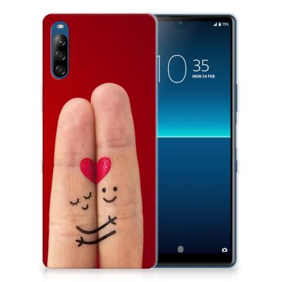 Sony Xperia L4 | Sillicone Back Cover | Liefde - Origineel Romantisch Cadeau