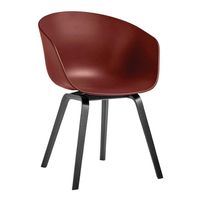 HAY AAC 22 Stoel Zwart Gelakt Brick - thumbnail