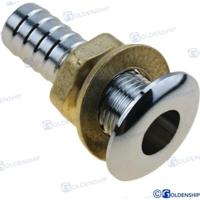 Pasacascos latón cromado GS30071 - PASACASCOS LATON CROM. 1/2""
