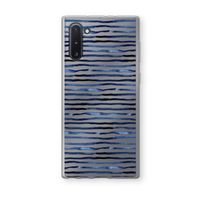 Verrassende lijnen: Samsung Galaxy Note 10 Transparant Hoesje