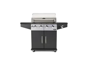 Boretti DAVINCI NERO buitenbarbecue & grill Barbecue Verrijdbaar Gas Zwart