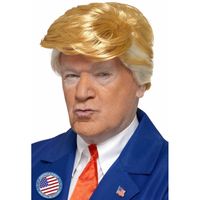 Donald Trump pruik blond - thumbnail