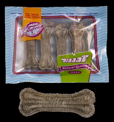 Braaaf Salmon Fish Bones 8 Cm (4 Pcs)