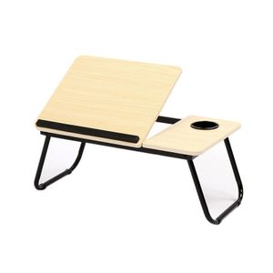 Laptoptafel / schoottafel / bedtafel naturel 62 x 37 x 26 cm