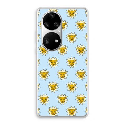Leeuwenkoppen: Huawei P50 Pro Transparant Hoesje