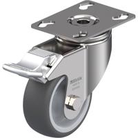 Blickle LKPXA-PATH 80G-FI Zwenkwiel met rem Wieldiameter: 80 mm Draagvermogen (max.): 120 kg 1 stuk(s)