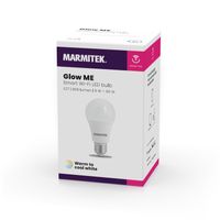 Marmitek GLOW ME - Smart Wi-Fi LED bulb - E27 | 806 lumen | 9 W = 60 W Smartverlichting Wit - thumbnail