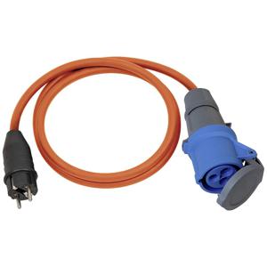 Brennenstuhl 1132910025 electriciteitssnoer Oranje 1,5 m IEC Type E (3.4 mm, 3.1 mm) Netstekker type F