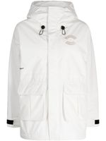 CHOCOOLATE veste à patch logo - Blanc - thumbnail