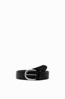 Riem met onregelmatige gesp - BLACK - 85