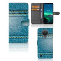 Nokia 1.4 | Wallet Case | met Pasjes | Jeans