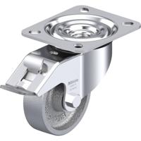 Blickle L-G 80G-FI Zwenkwiel met rem Wieldiameter: 80 mm Draagvermogen (max.): 200 kg 1 stuk(s)