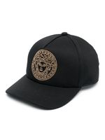 Versace casquette Medusa à détail de clous - Noir