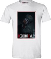 Resident Evil 2 Remake - Zombie Cop Men T-Shirt White - thumbnail