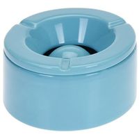 Blauwe storm/terras asbak 12 cm