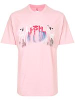 Doublet t-shirt à franges brodées - Rose Doublet t-shirt à franges brodées - Rose