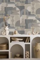 Dutch Wallcoverings Khalili - Khalili Beige/Cream - Multi