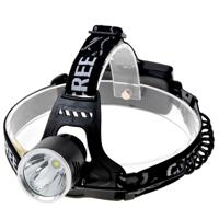 KX-G30 650lm Light Headlamp Cree XM-L T6 LED 3-Mode Cool White Light (Black)
