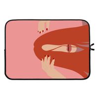Woke up like this: Laptop sleeve 13 inch