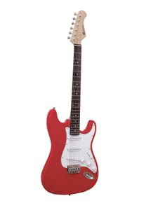 DIMAVERY ST-203 E-Guitar, red