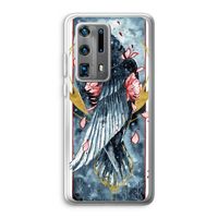 Golden Raven: Huawei P40 Pro Plus Transparant Hoesje