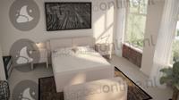 Opberg boxspring 200 x 210 cm- stofkleur 7070