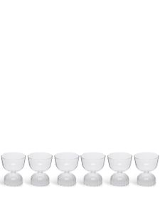 Ichendorf Milano lot de 6 bols Tutu - Blanc