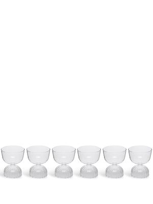 Ichendorf Milano lot de 6 bols Tutu - Blanc