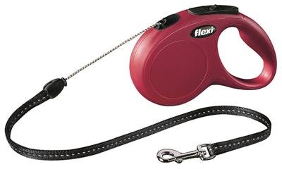 Flexi rollijn cord rood