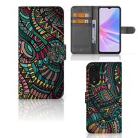 OPPO A78 5G | A58 5G | Telefoon Hoesje | Aztec