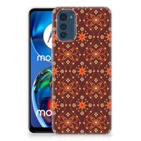 Motorola Moto E32/E32s TPU bumper Batik Brown