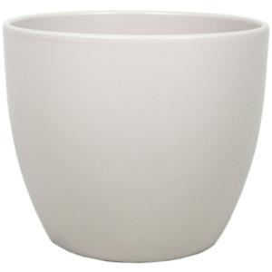 Floran Plantenpot - taupe - mat - keramiek - 32 x 27 cm - plantenpotten binnen