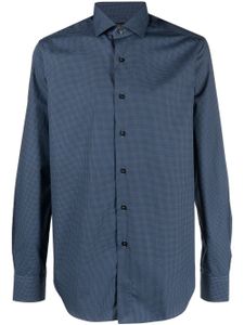 Dell'oglio chemise boutonnée à manches longues - Bleu