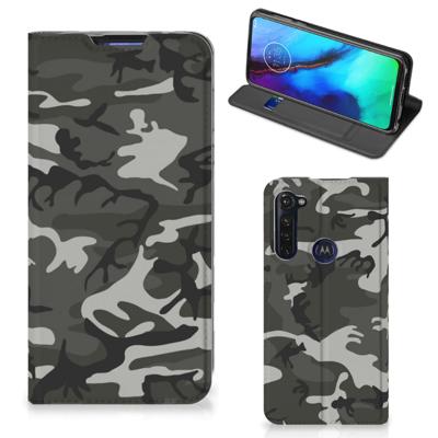 Motorola Moto G Pro | Hoesje met Magneet | Army Light