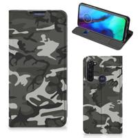Motorola Moto G Pro | Hoesje met Magneet | Army Light