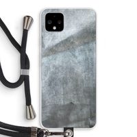 Grey Stone: Pixel 4 XL Transparant Hoesje met koord
