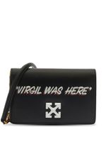 Off-White sac à main Jitney 0.5 à motif Quote - Noir