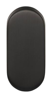 Formani Basics LBB32 blind afdekplaatje ovaal - PVD gunmetal