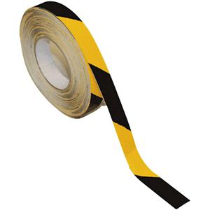 B-SAFETY AR206025-GS Universele antislipmateriaal (l x b) 18.3 m x 25 mm Geel, Zwart