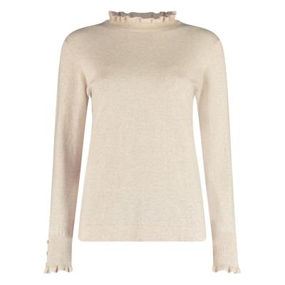 Damestrui Mock Neck Moon Mel