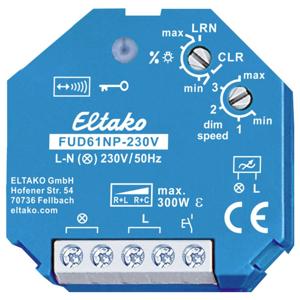 Eltako FUD61NP-230V Actor Draadloos Dimschakelaar Inbouw (in muur)